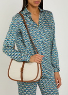 Etro Pony Canvas and Leather Cross-body bag - Beige - One Size