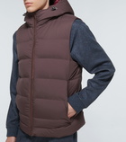 Loro Piana - Down-filled nylon gilet with hood