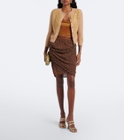 Jacques Wei Beaded wool and alpaca-blend cardigan