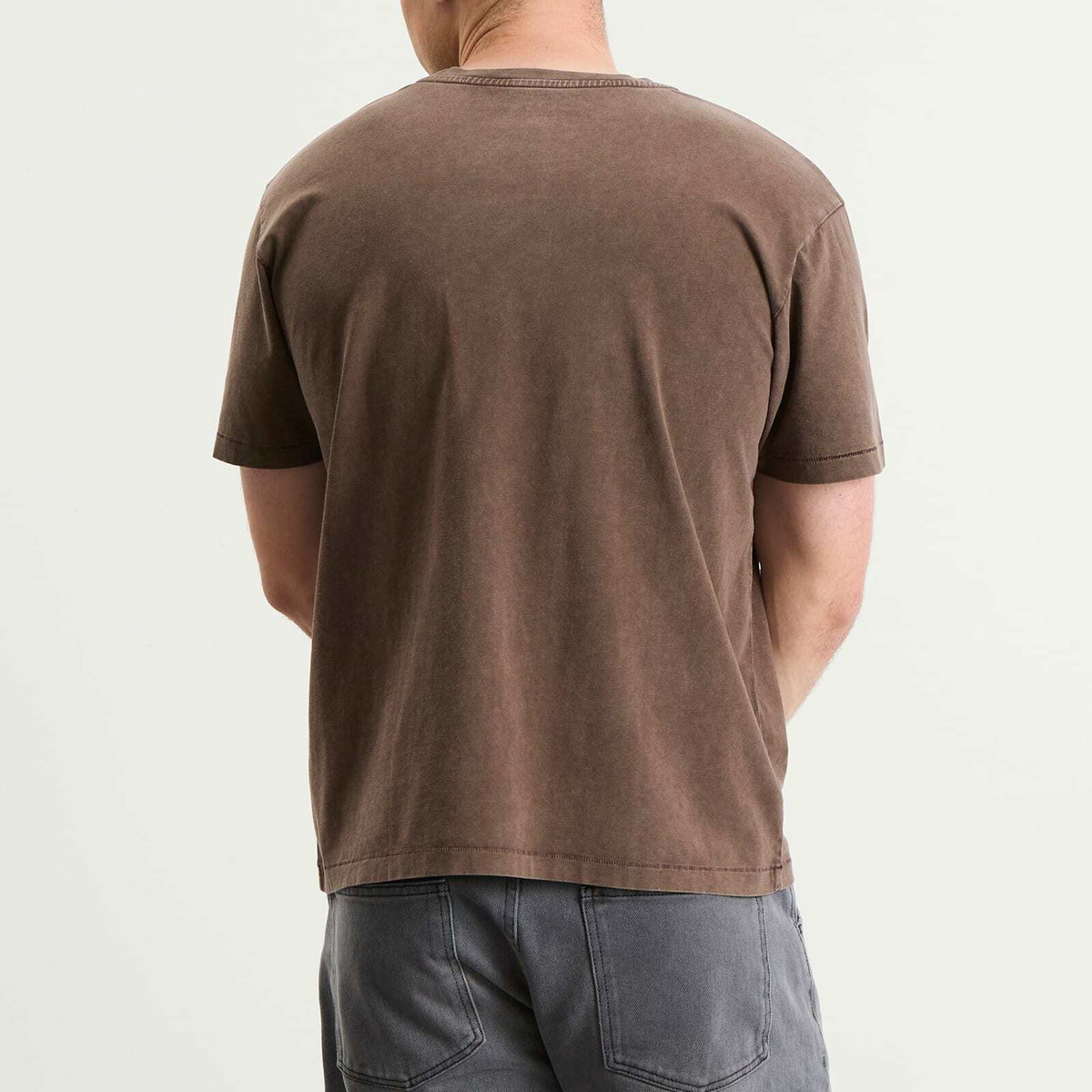 mfpen Men's New T-Shirt in Washed Brown