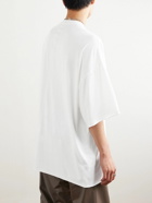 DRKSHDW by Rick Owens - Tommy Oversized Embellished Cotton-Jersey T-Shirt