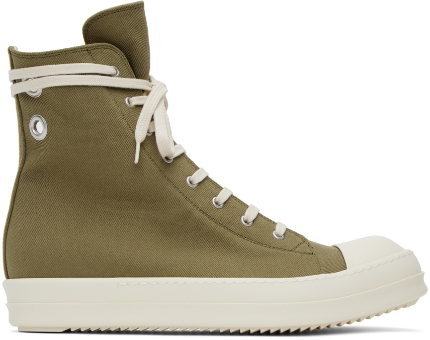 Rick Owens DRKSHDW Khaki Luxor Sneakers Rick Owens Drkshdw