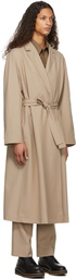 Lemaire Beige Soft Trench Coat