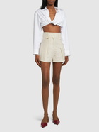 JACQUEMUS Le Short Bari Linen Blend Shorts