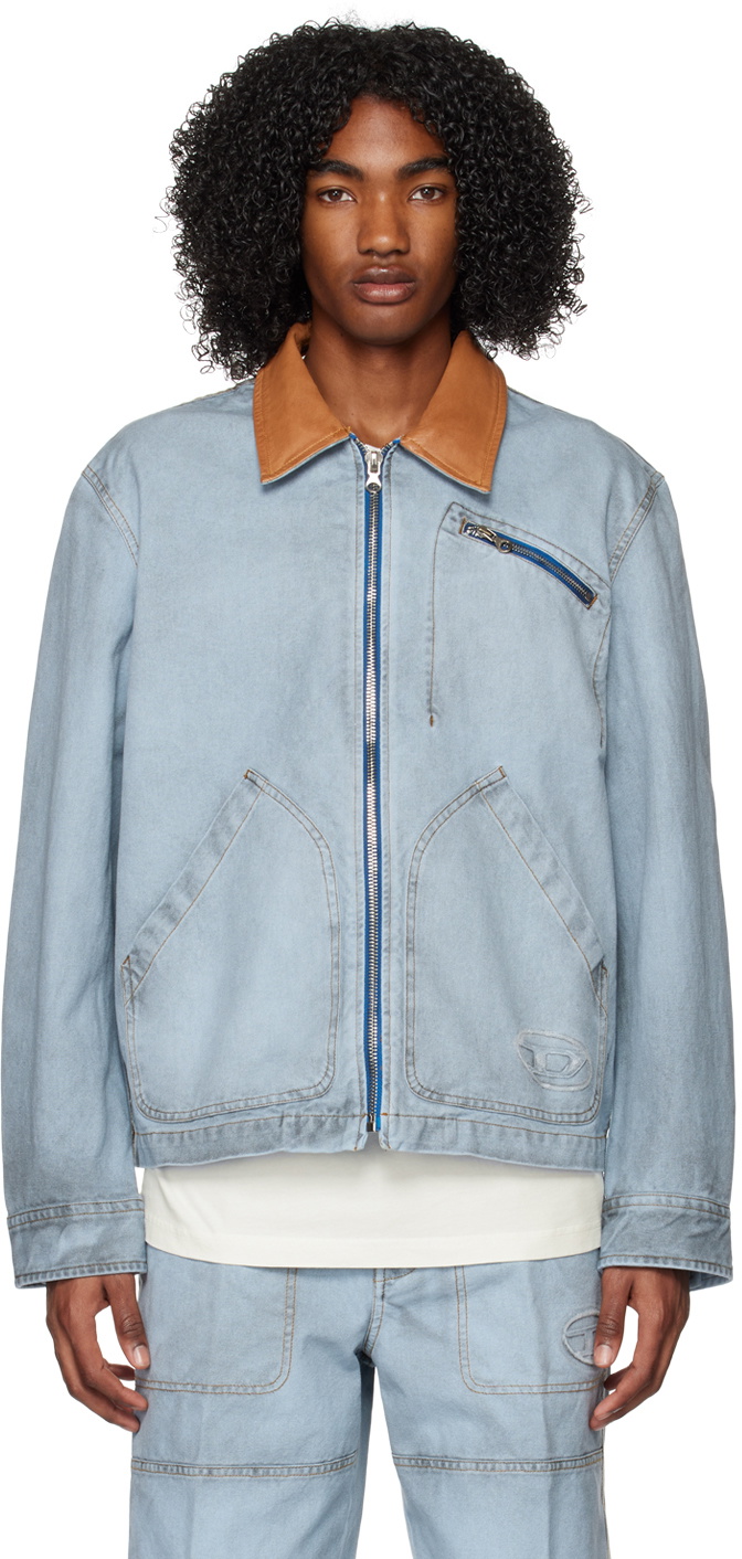 Diesel blue jacket hotsell