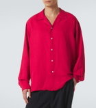 A.Presse Vintage silk and linen shirt