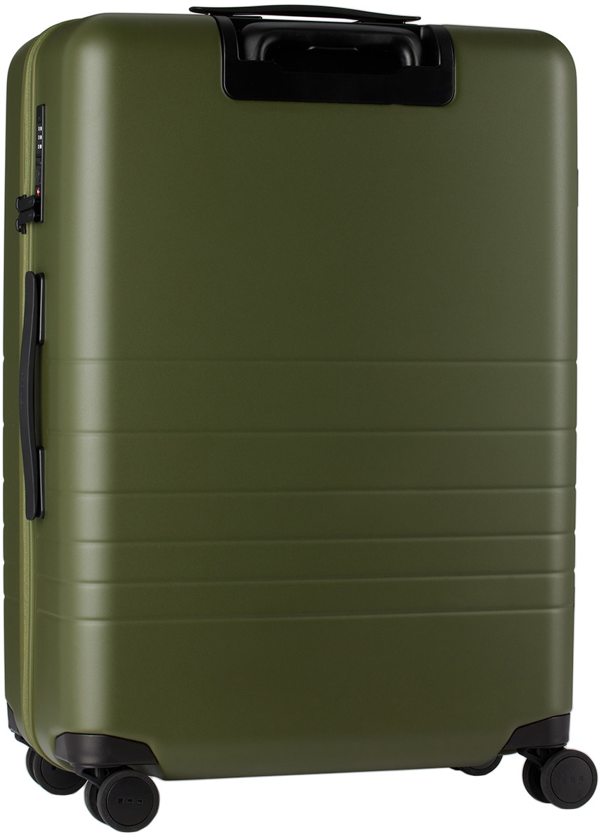 Monos Green Classic Medium Check-In Suitcase