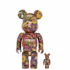 Medicom Psychedelic Paisley Be@Rbrick in Multi 100%/400%