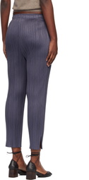 PLEATS PLEASE ISSEY MIYAKE Gray Monthly Color July Trousers