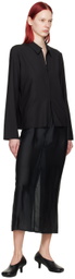 Gabriela Coll Garments Black No.269 Maxi Dress