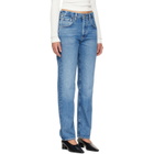 Citizens of Humanity Blue 90s High Rise Straight Jeans