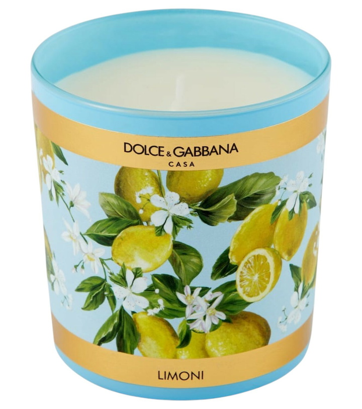Photo: Dolce&Gabbana Casa Lemon scented candle