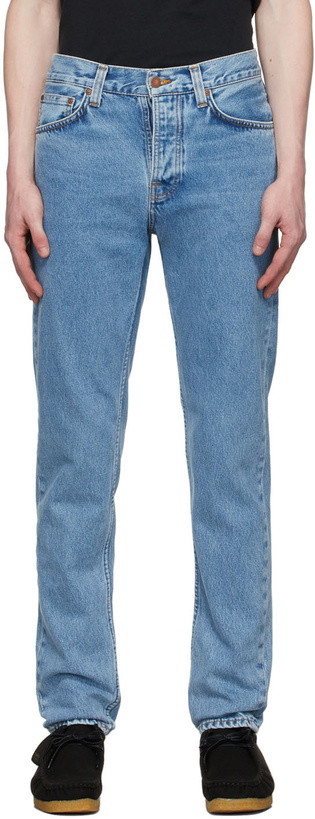 Photo: Nudie Jeans Blue Steady Eddie II Jeans