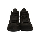 Ann Demeulemeester Black Nubuck Sneakers