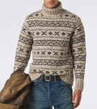 RRL Wool-blend turtleneck sweater