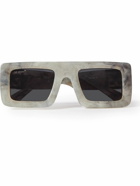 Off-White - Leonardo Square-Frame Acetate Sunglasses