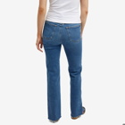 Good American Women's Good Boy Twisted Slit Jeans in Indigo