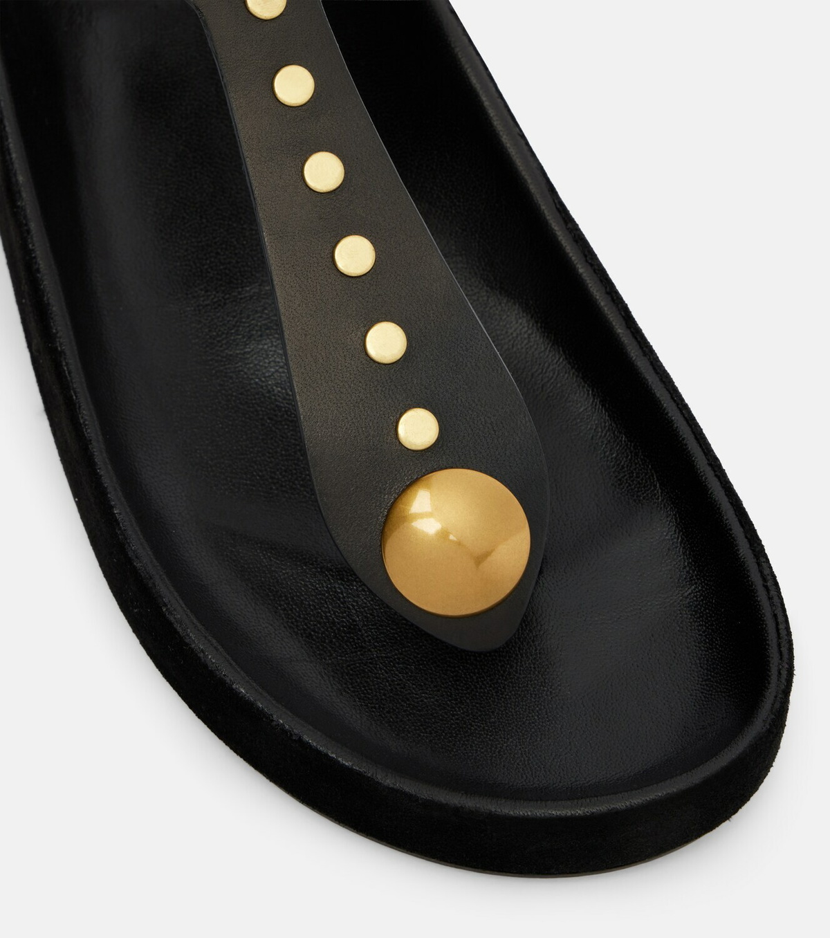 Isabel Marant Enore studded leather thong sandals