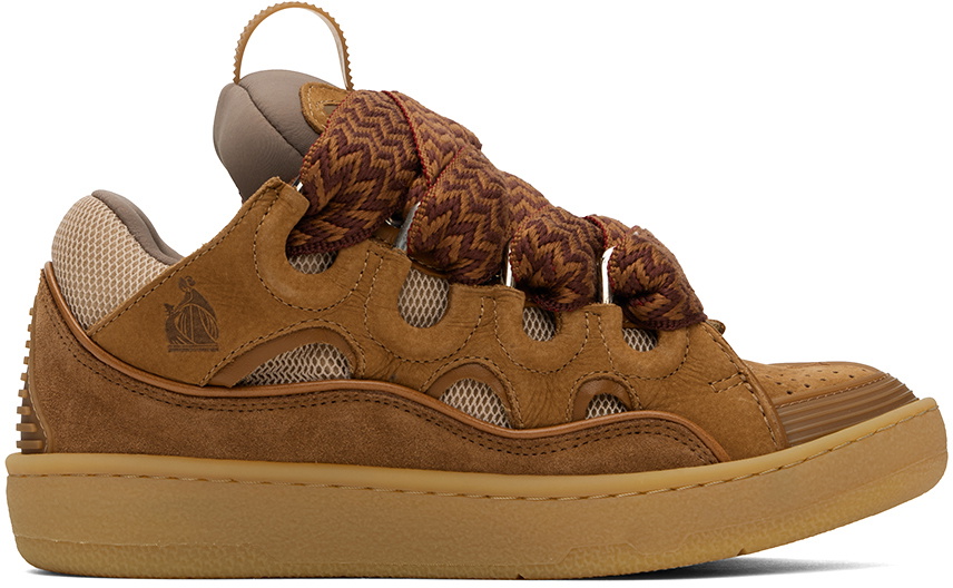 Lanvin Tan Skate Sneakers Lanvin