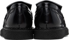 Fred Perry Black George Cox Edition Leather Tassel Loafers