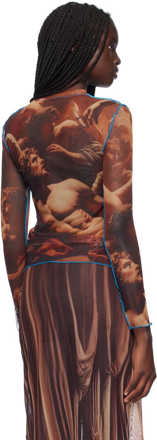 Rokh Multicolor Renaissance Mask Long Sleeve T-Shirt