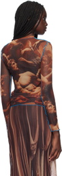 Rokh Multicolor Renaissance Mask Long Sleeve T-Shirt