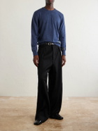 Maison Margiela - Wool-Blend Mended Sweater - Blue