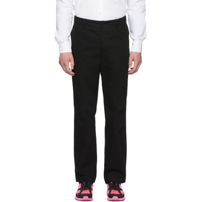 Photo: Rochambeau Black Relaxed Fit Trousers