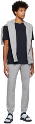 Sunspel Navy Classic Cotton T-Shirt