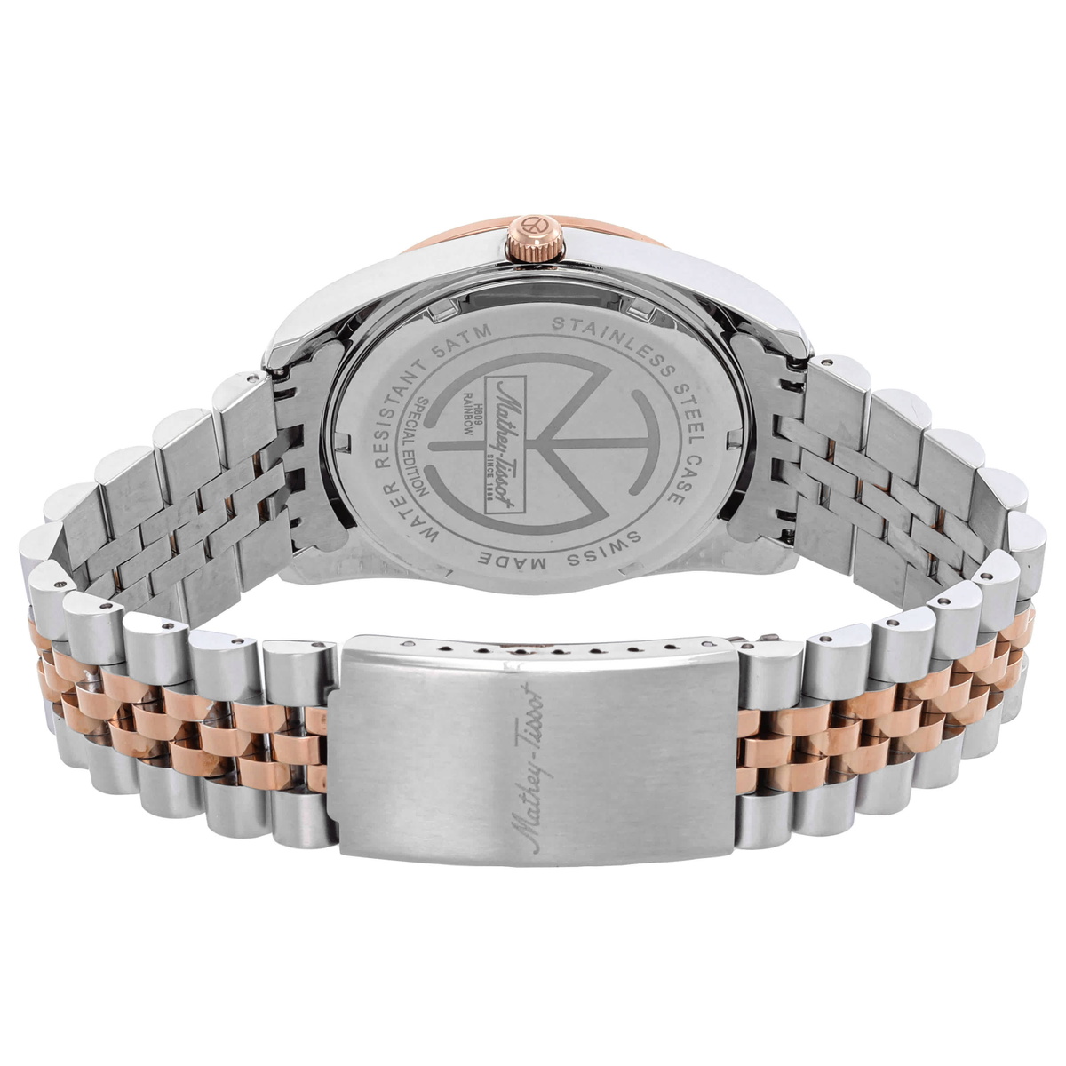 Mathey-Tissot Mathy Rainbow White Dial Unisex Watch H809BQI
