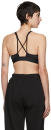 Reebok Classics Black Lux Strappy Sports Bra