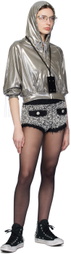 Doublet Black & White Two-Pocket Shorts