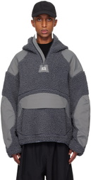A. A. Spectrum Gray Rockcraft Polar Hoodie