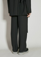 Mugler Cut-Out Tailored Pants