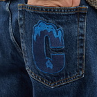 ICECREAM Men's Running Dog Jeans in Dark Blue Denim