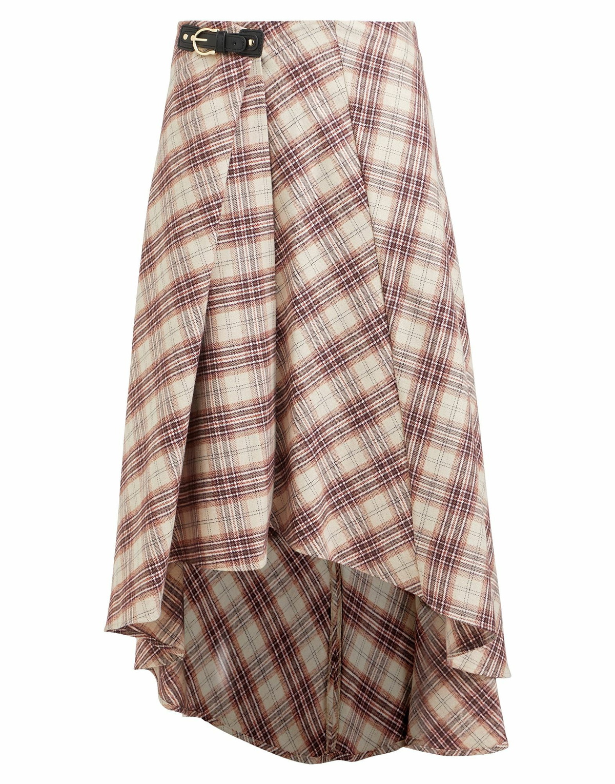 Maje Womens Midi skirt in Beige