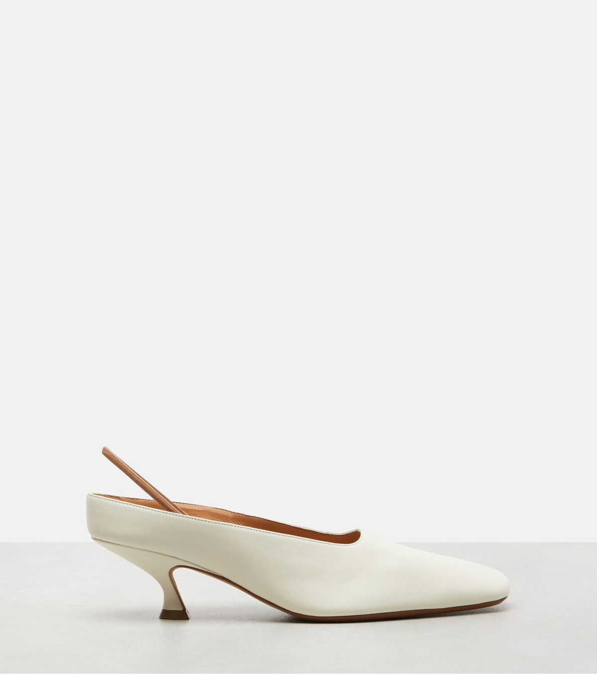 Calvin Klein Collection Anna leather slingback pumps