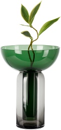 AYTM Green & Black Torus Vase
