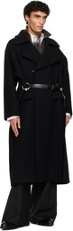 Jean Paul Gaultier Black 'The Long Gaultier' Coat