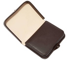 A.P.C. Josh Wallet in Dark Brown