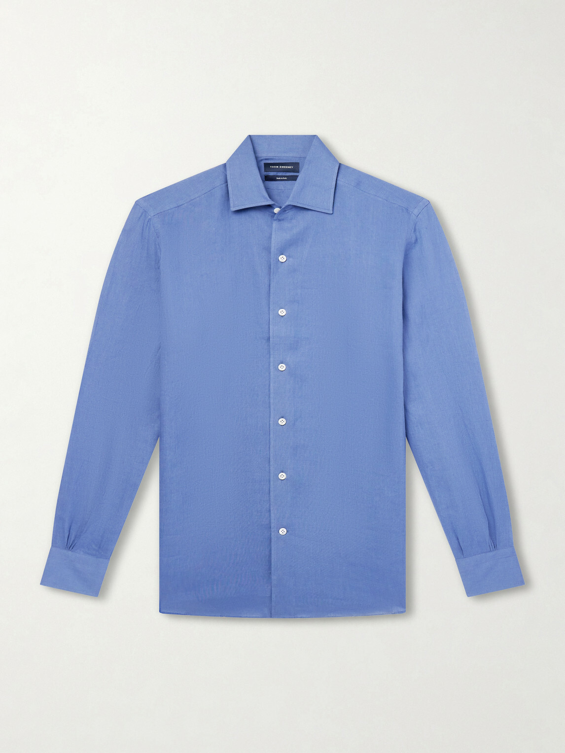 Thom Sweeney - Linen Shirt - Blue
