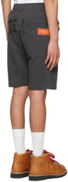 Izzue Gray Cotton Shorts