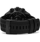 Suunto - 9 Baro GPS Stainless Steel and Silicone Digital Watch - Black