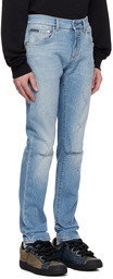 Dolce & Gabbana Blue Five-Pocket Jeans