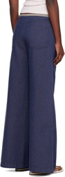 Baserange Navy Arthur Loose Jeans