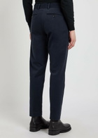 Tom Ford Tapered-leg Cotton Trousers Navy