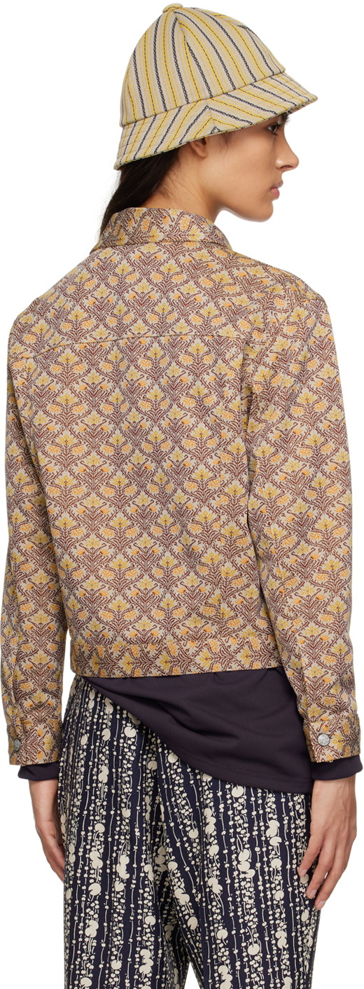 NEEDLES Multicolor Graphic Denim Jacket