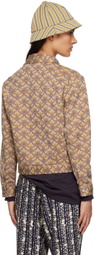 NEEDLES Multicolor Graphic Denim Jacket