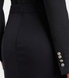 McQueen Wool pencil skirt