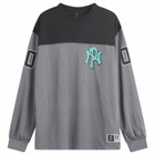No Problemo Men's Nyp Long Sleeve Sports Jersey in Charcoal